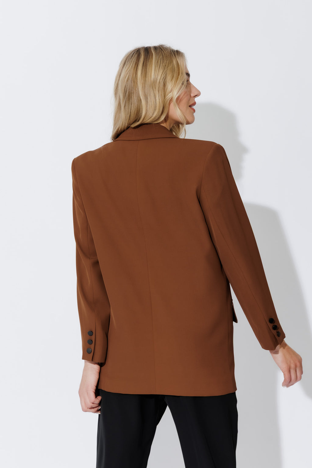 Espresso Euro Boyfriend Blazer