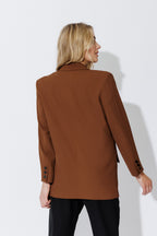 Espresso Euro Boyfriend Blazer