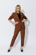 Espresso Euro Paperbag Pant