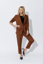 Espresso Euro Paperbag Pant