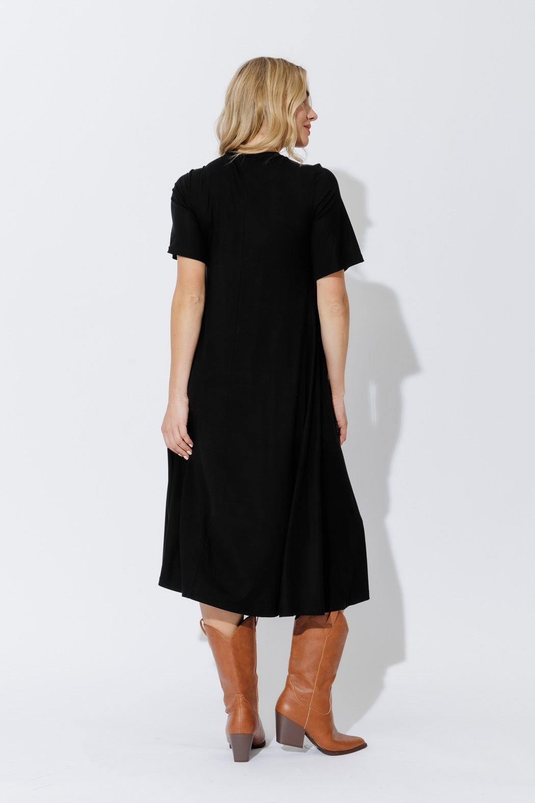 Black Tencel Bella Dress