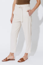 Vanilla Euro Paperbag Pant