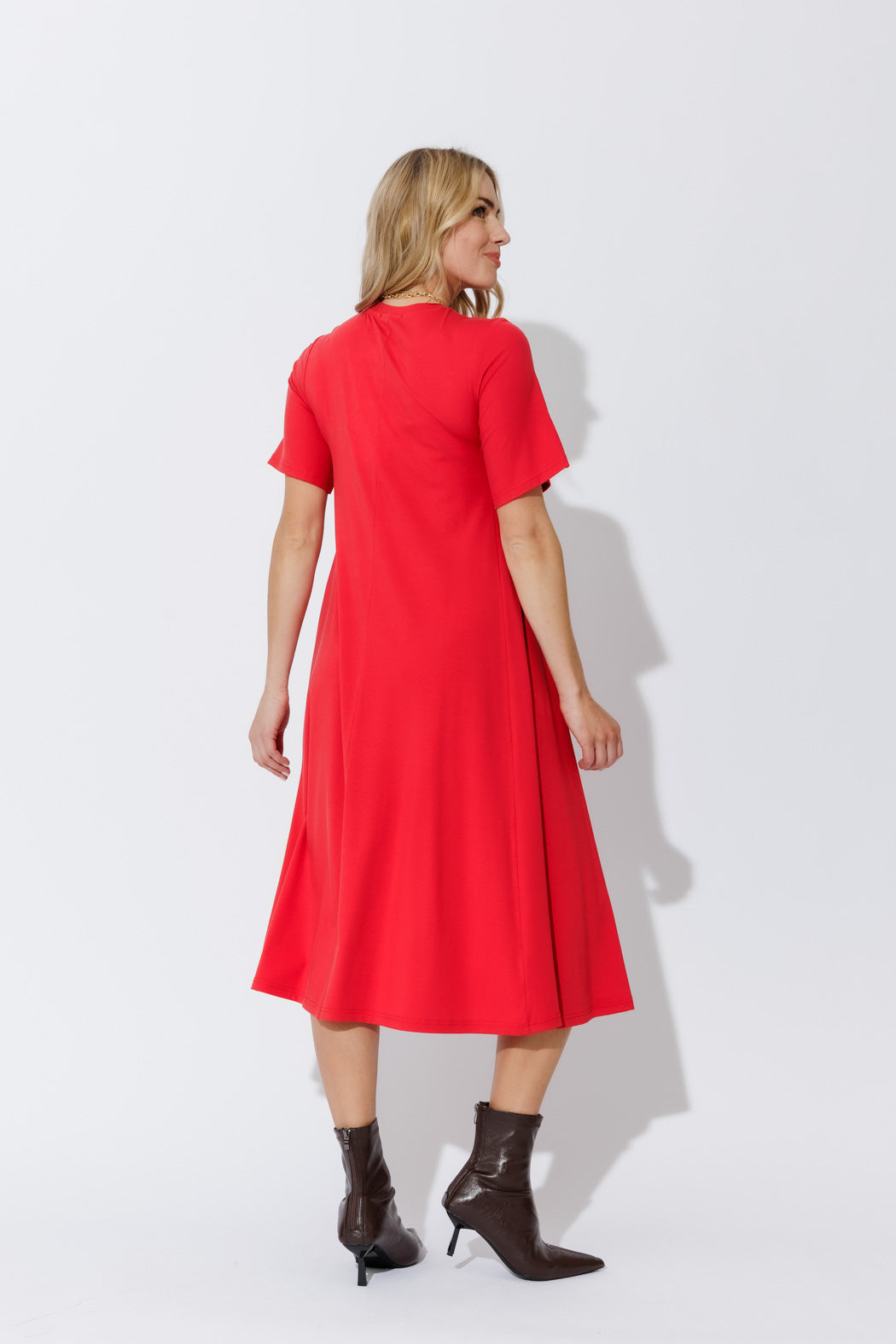 Red Tencel Bella Dress