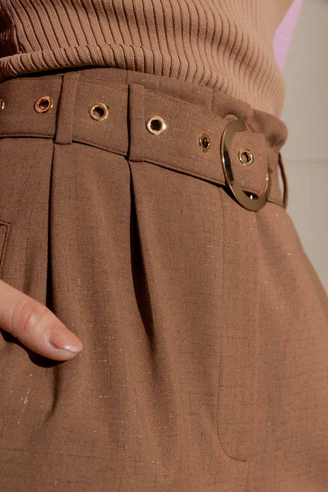 Coffee Cleo Pant