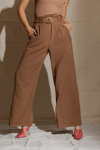 Coffee Cleo Pant