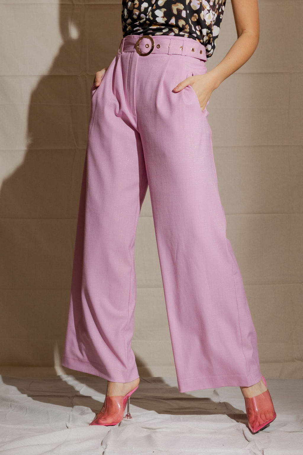 Pink Cleo Pant