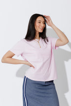 Pink Bustier T-Shirt