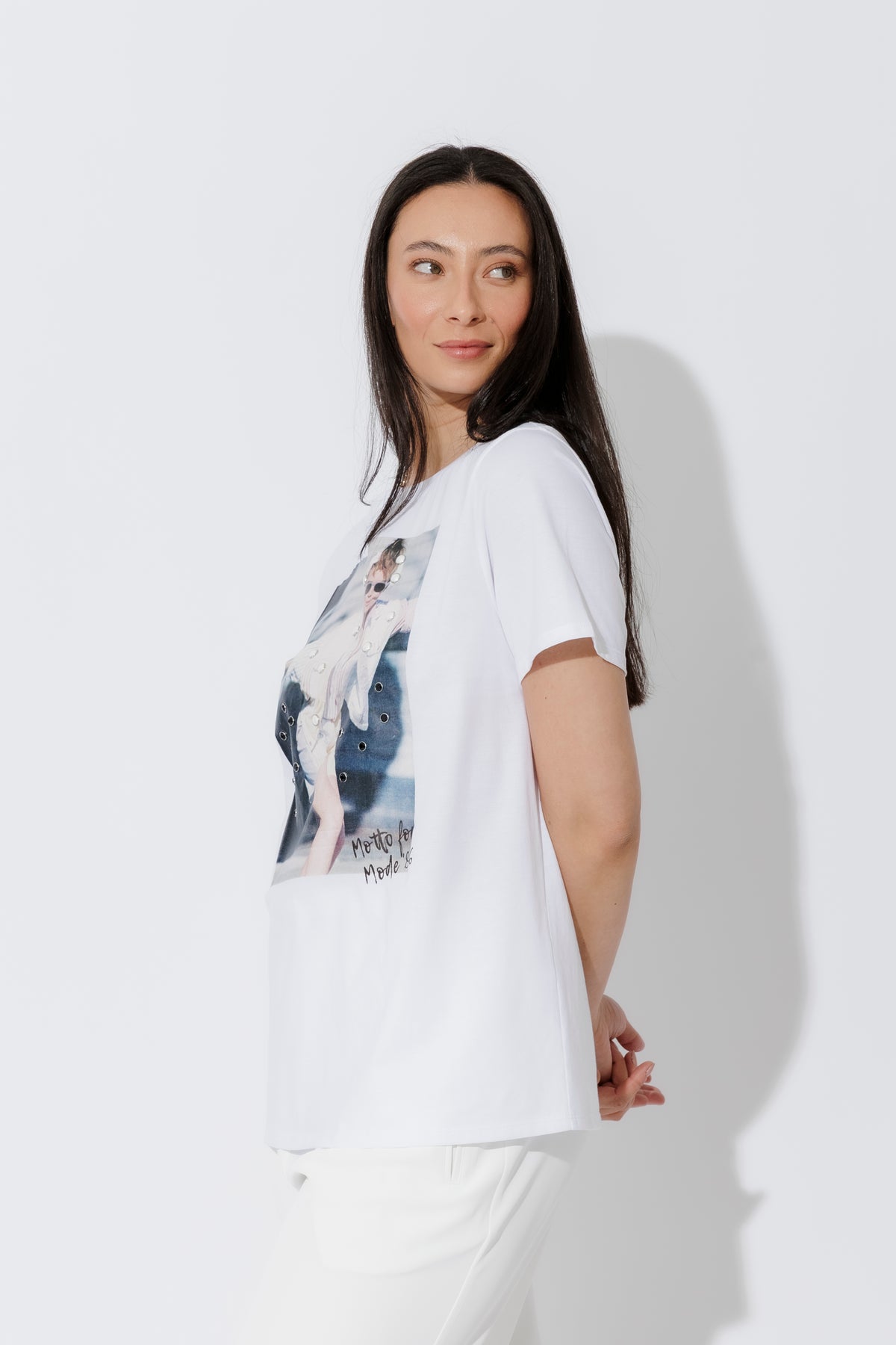 White Mode Magazine T-Shirt