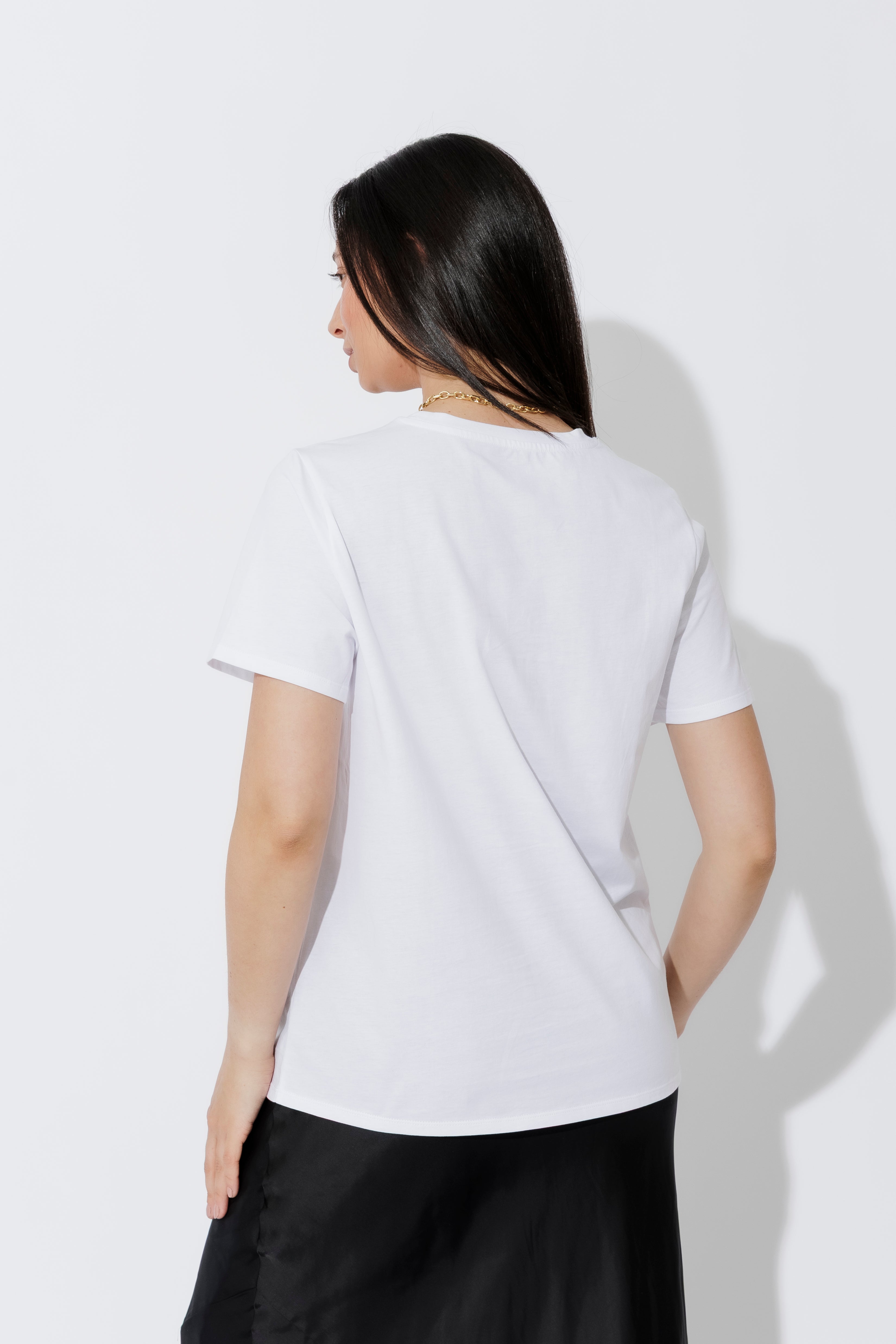 White Cosmo Magazine T-Shirt