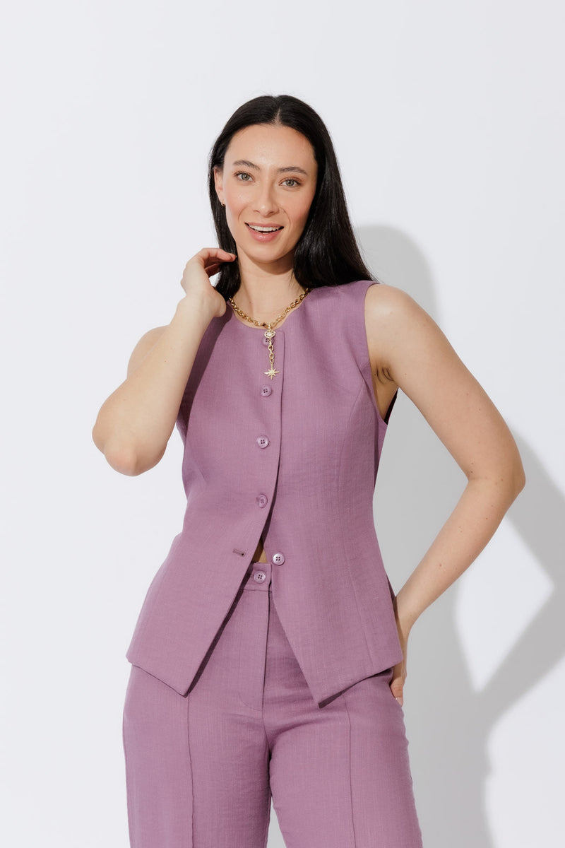 Berry Lyocell Vest