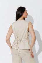 Oatmeal Lyocell Vest