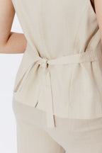 Oatmeal Lyocell Vest