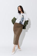 White Dolly Bag Magazine T-Shirt