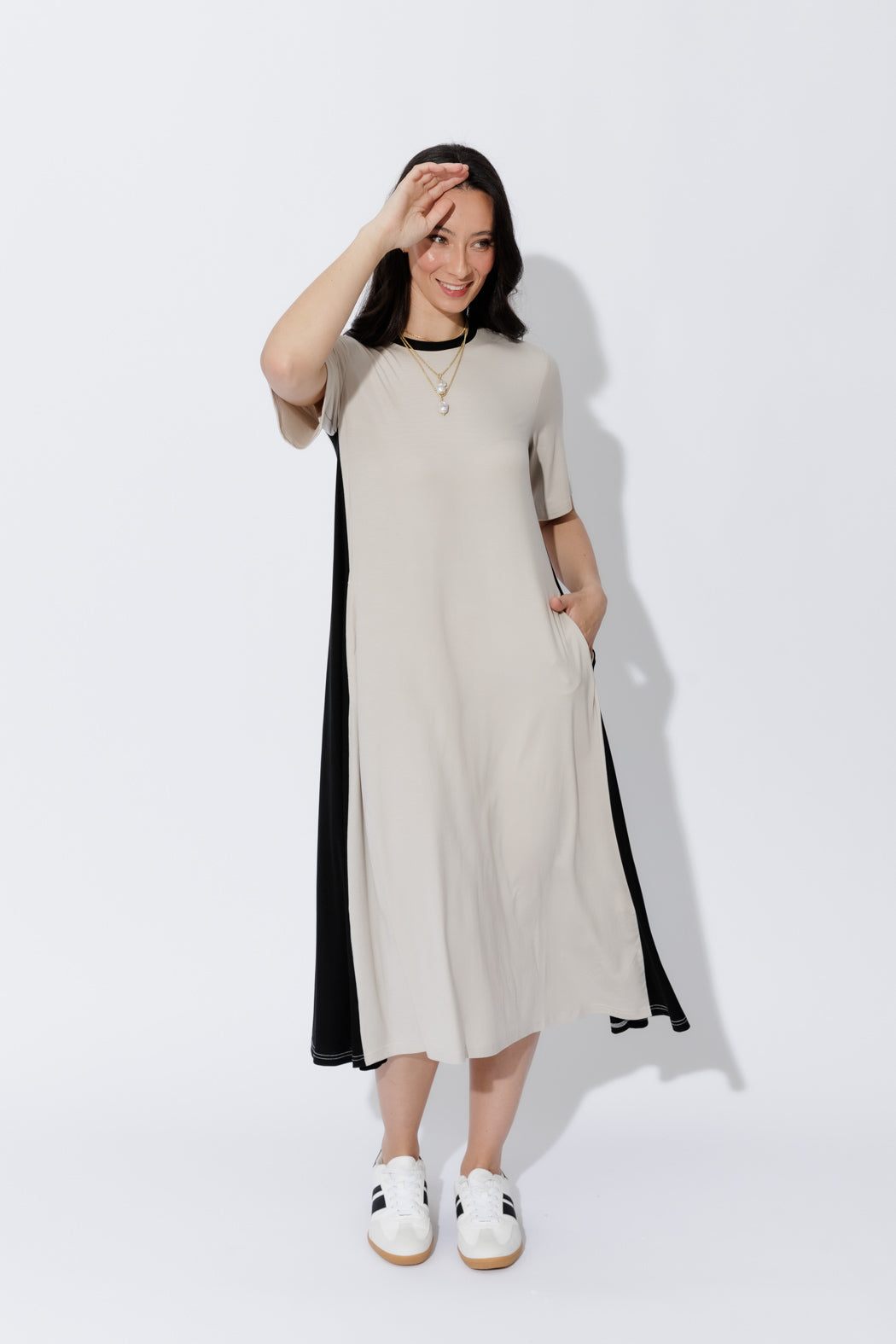 Putty Tencel Miracle Dress