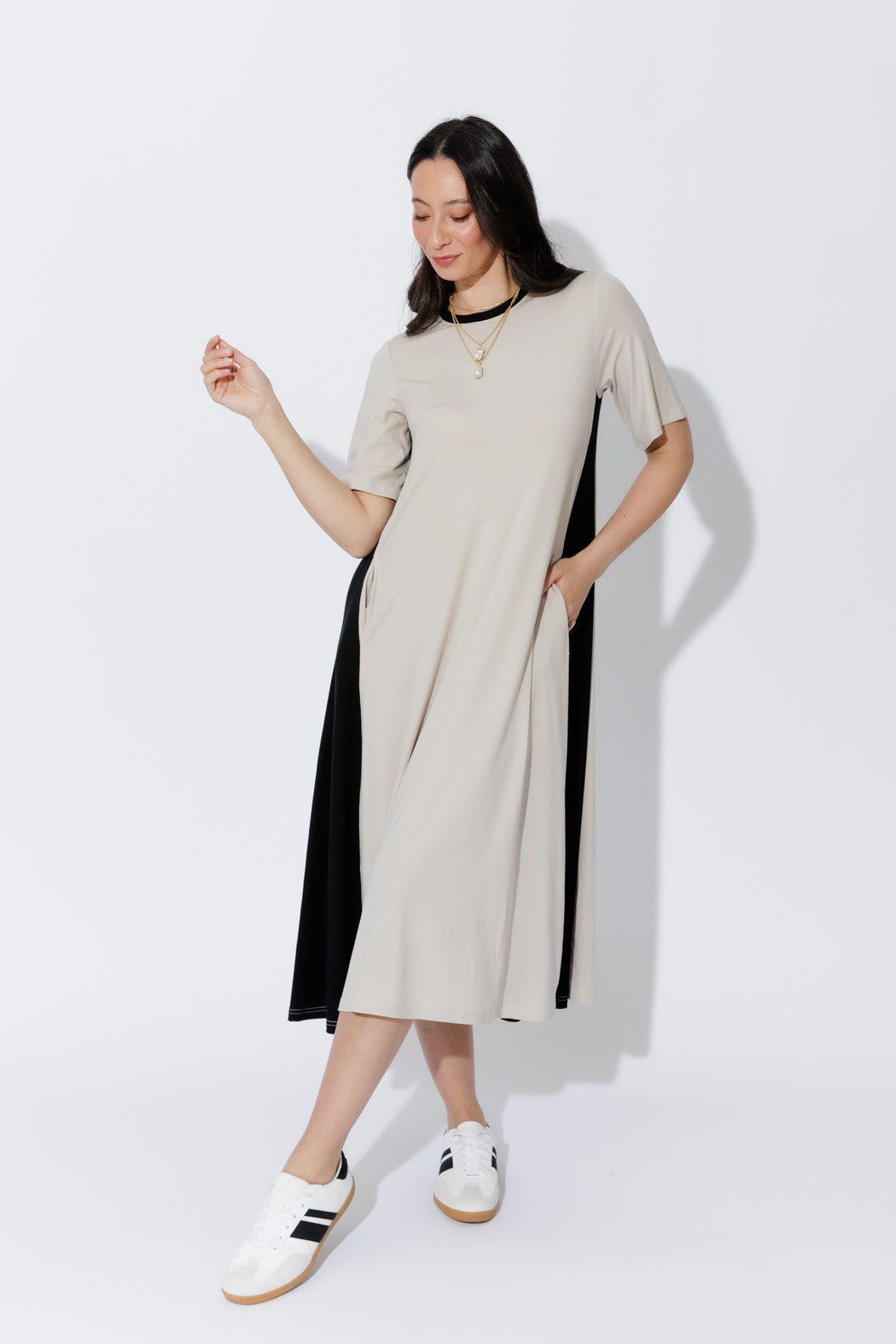 Putty Tencel Miracle Dress