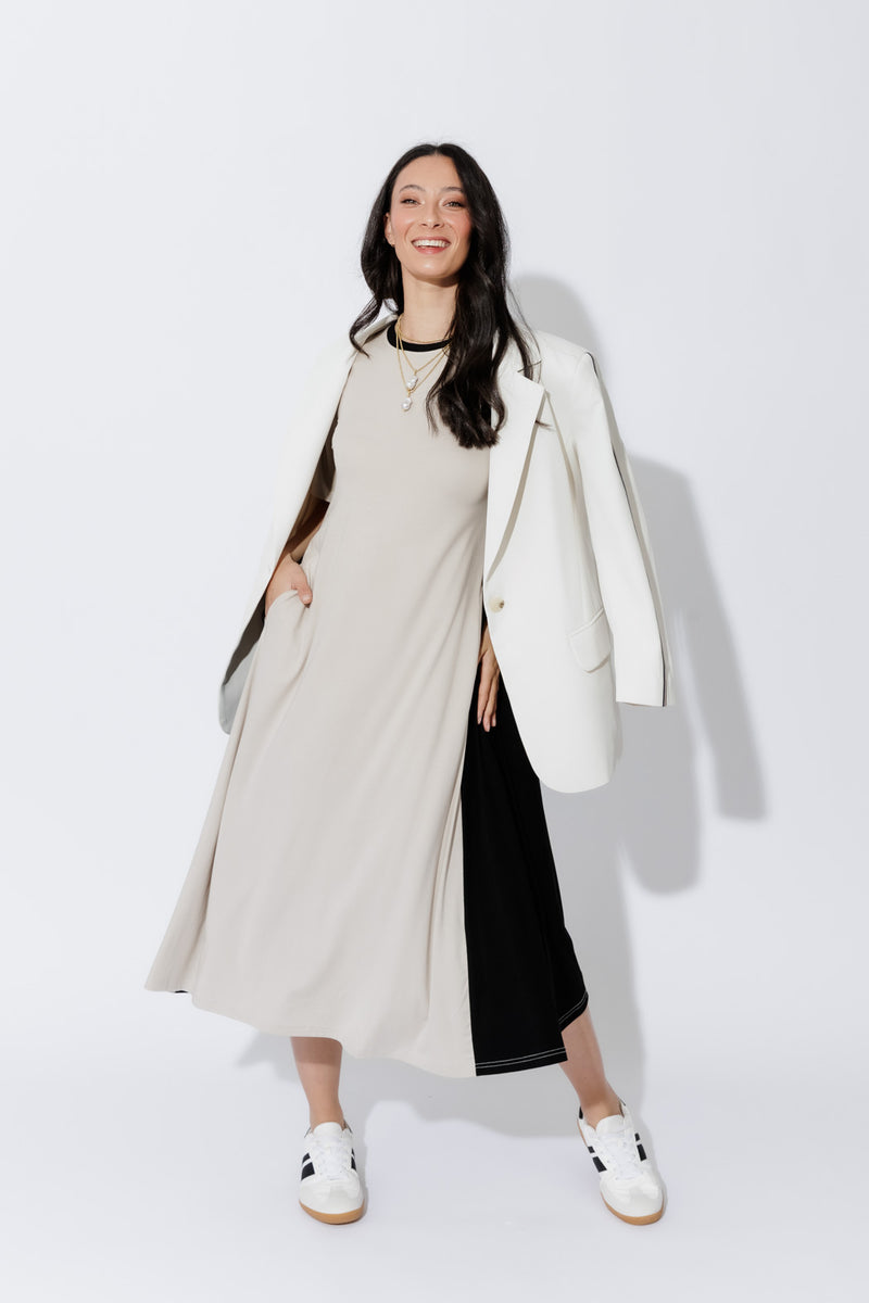 Putty Tencel Miracle Dress