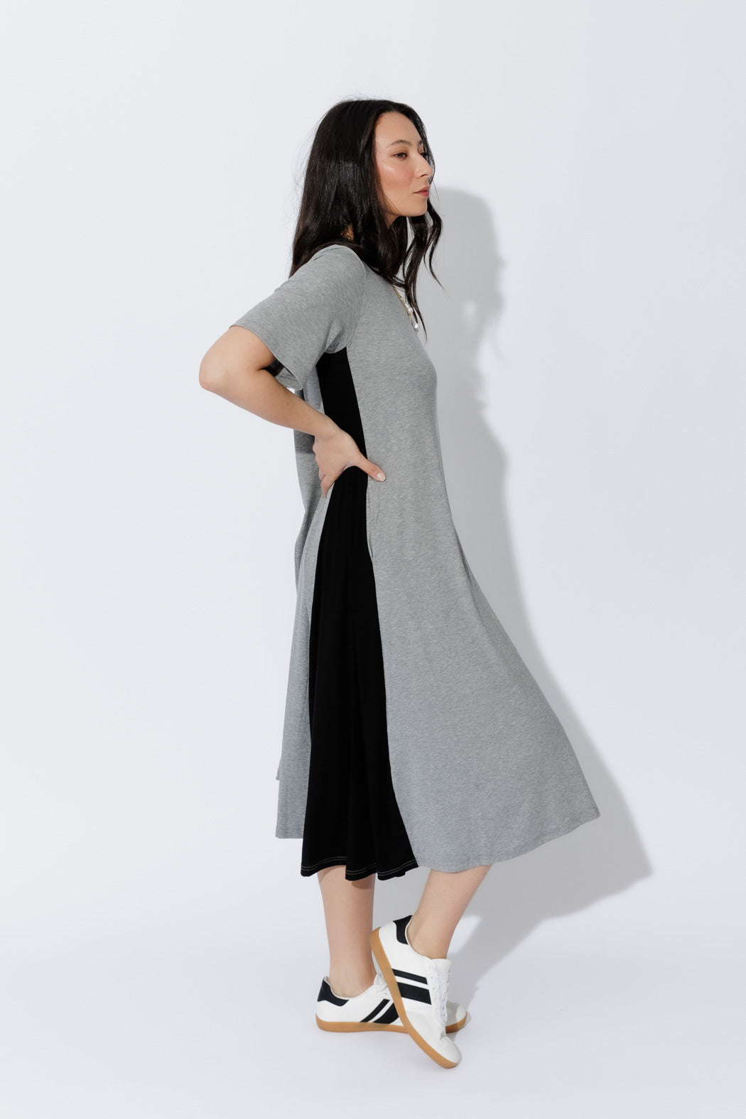 Grey Marle Tencel Miracle Dress Grey Marle