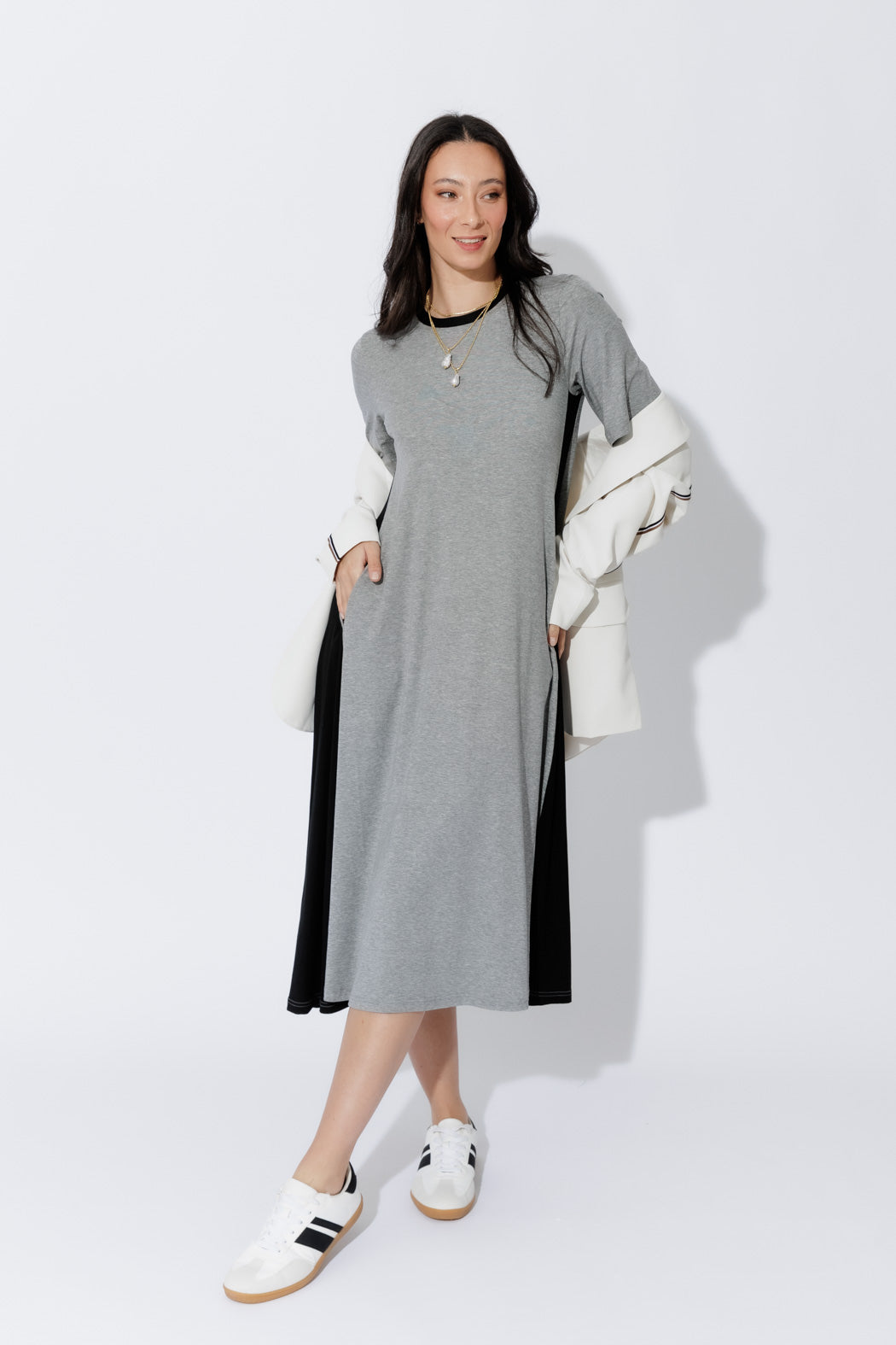 Grey Marle Tencel Miracle Dress Grey Marle