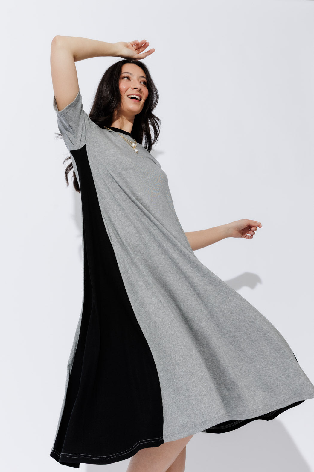 Grey Marle Tencel Miracle Dress Grey Marle