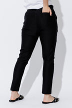 Black Lux Sport Cargo Pant