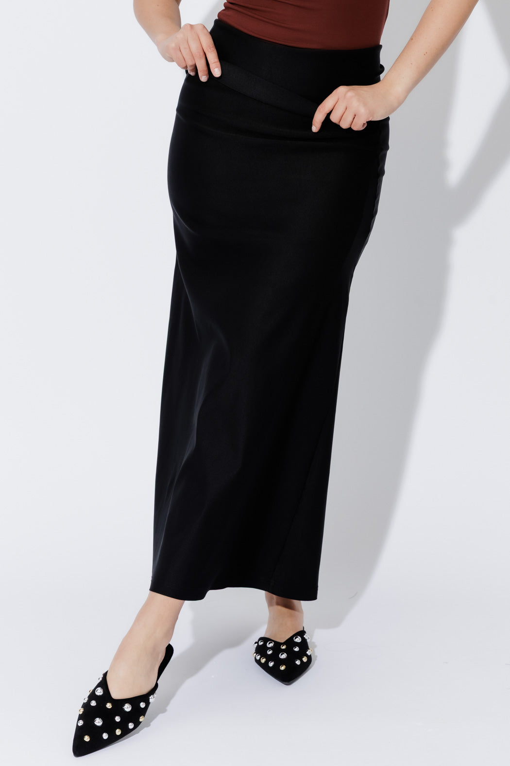 Black Lux Sport Miracle Skirt