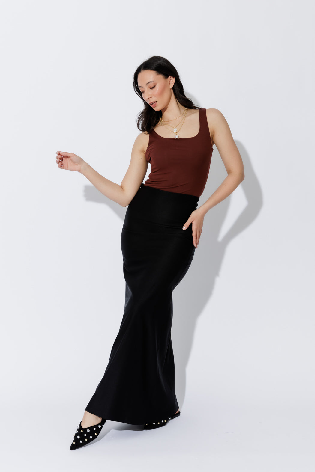 Black Lux Sport Miracle Skirt