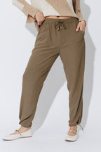 Khaki Toggle Pant