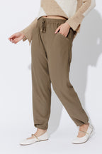 Khaki Toggle Pant