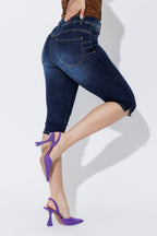 Dark Denim Miracle Capri Jean