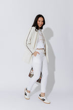 White Pull On Jogger Jean