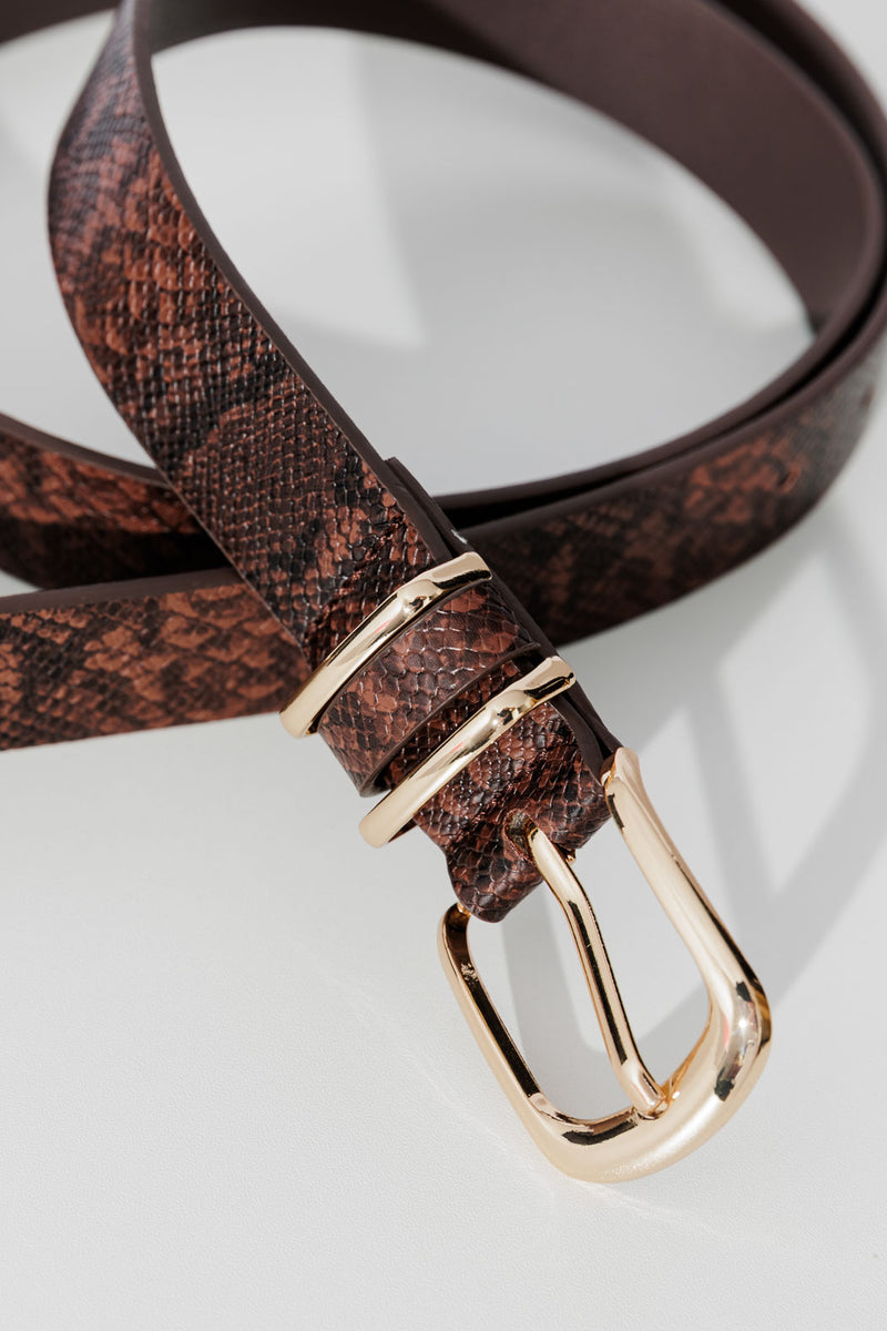 Brown Snake Belt