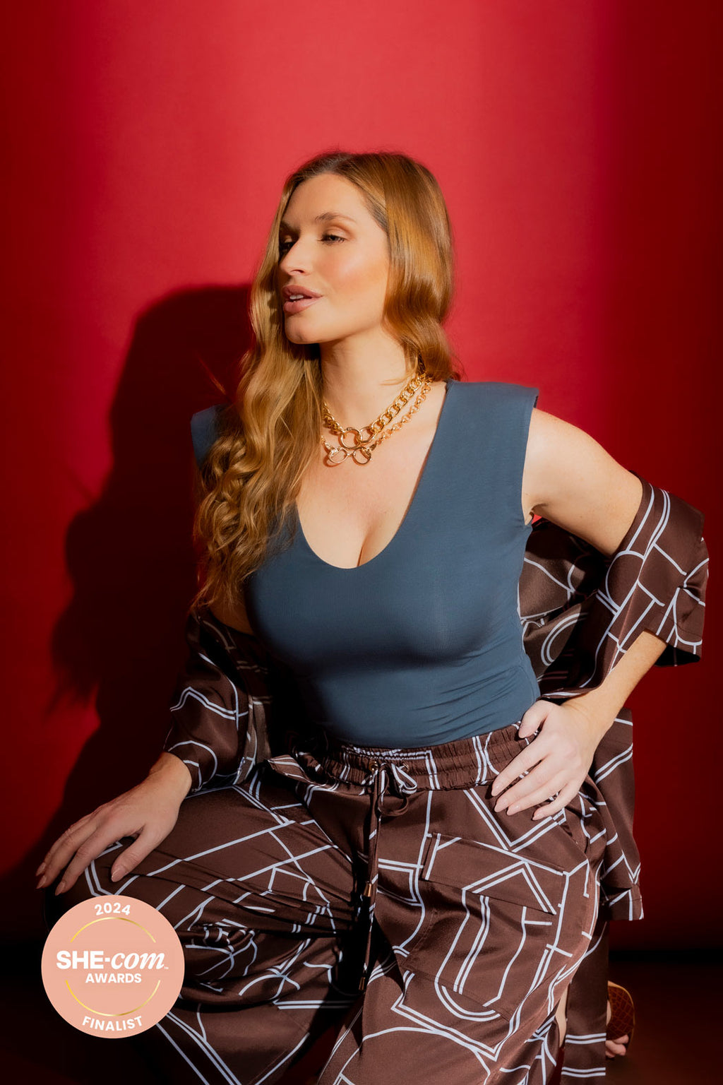 Dark Blue Tencel Lust Cami Dark Blue