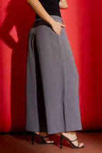 Grey Euro Wrap Pants