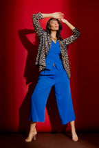 Cobalt Euro Lace Up Vest