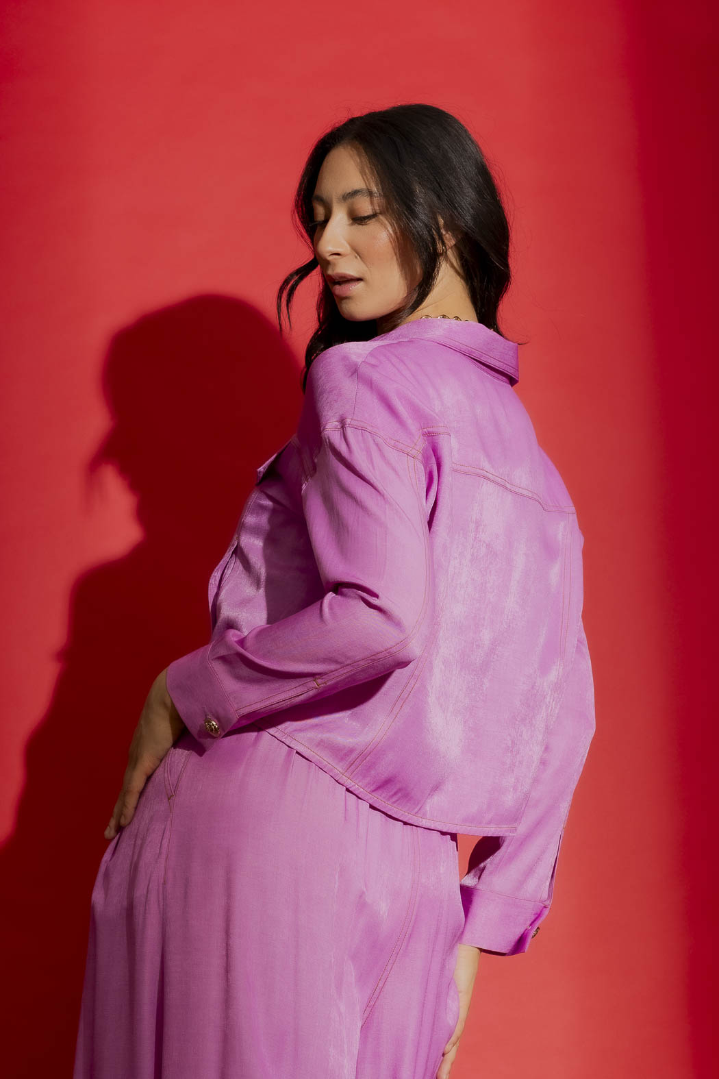 Pink Denim Dallas Jacket