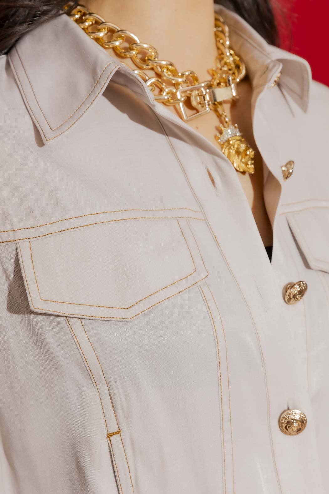 Oatmeal Denim Dallas Jacket