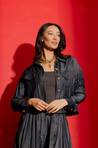 Dark Denim Dallas Jacket Black