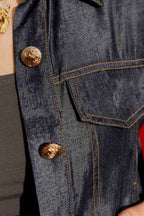 Dark Denim Dallas Jacket Black