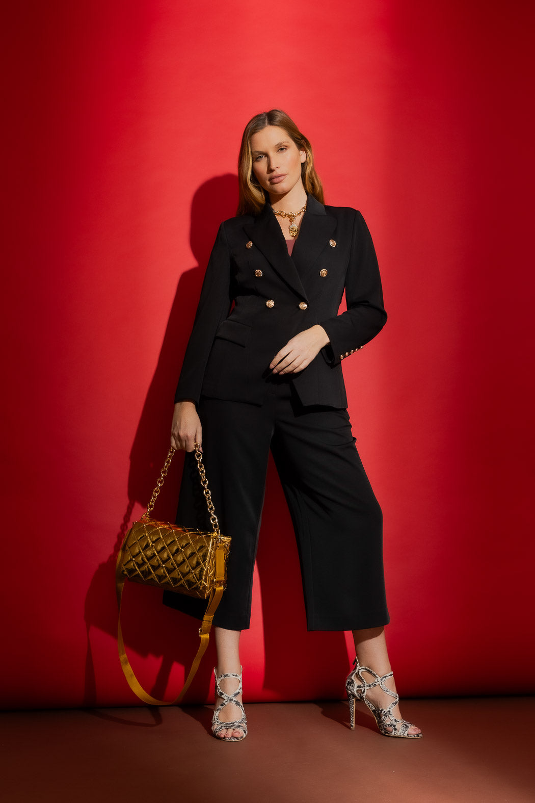 Black Cleo Ankle Pant