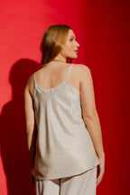 Milk Studded Bias Cami