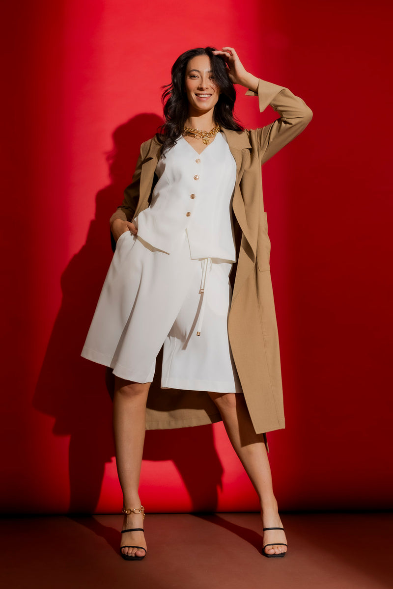 Cocoa Sorrento Trench Coat