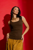 Latte Tencel Body Cami