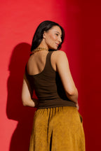 Latte Tencel Body Cami