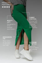 Green Ponte Miracle Skirt