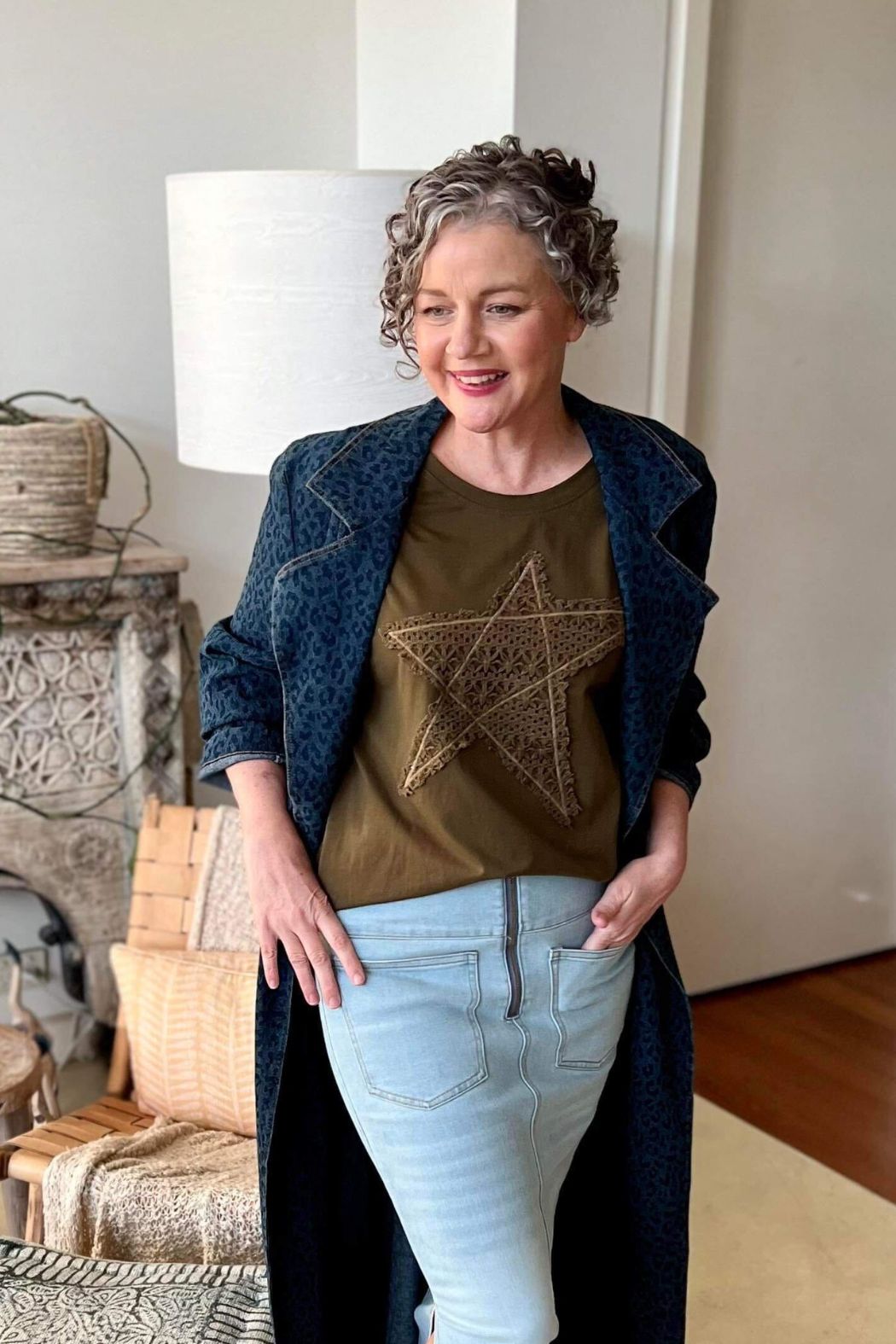 Khaki Star T-shirt