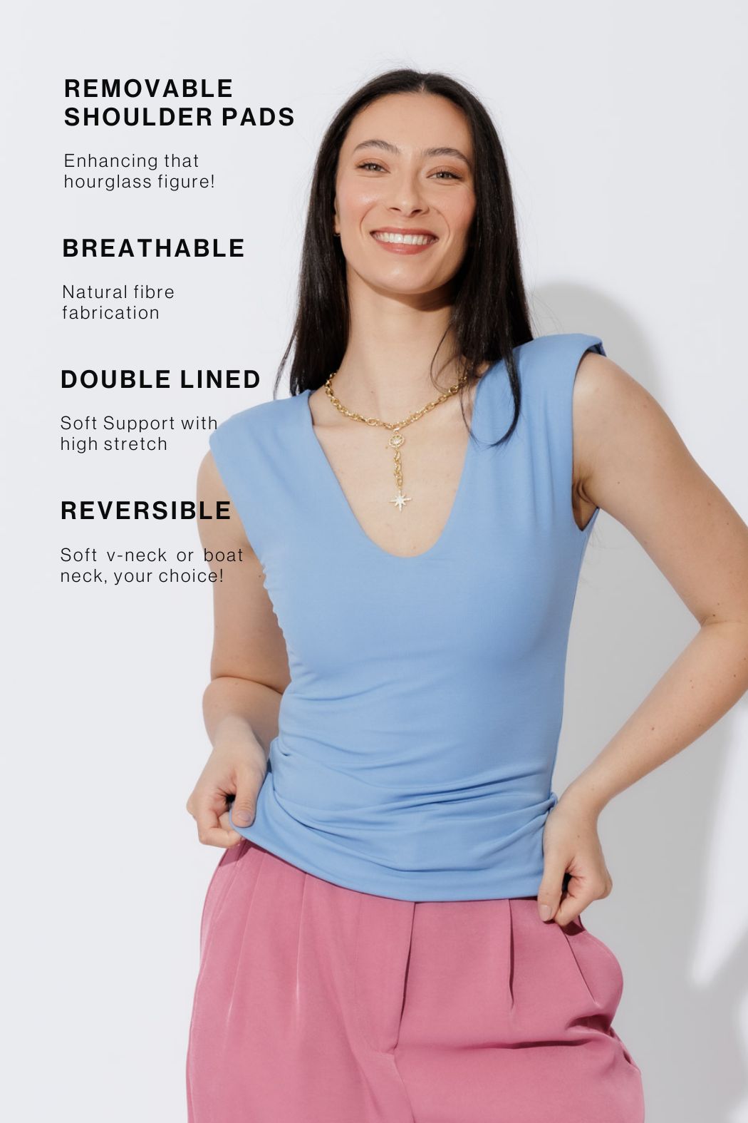 Cornflower Tencel Lust Cami