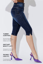 Dark Denim Miracle Capri Jean