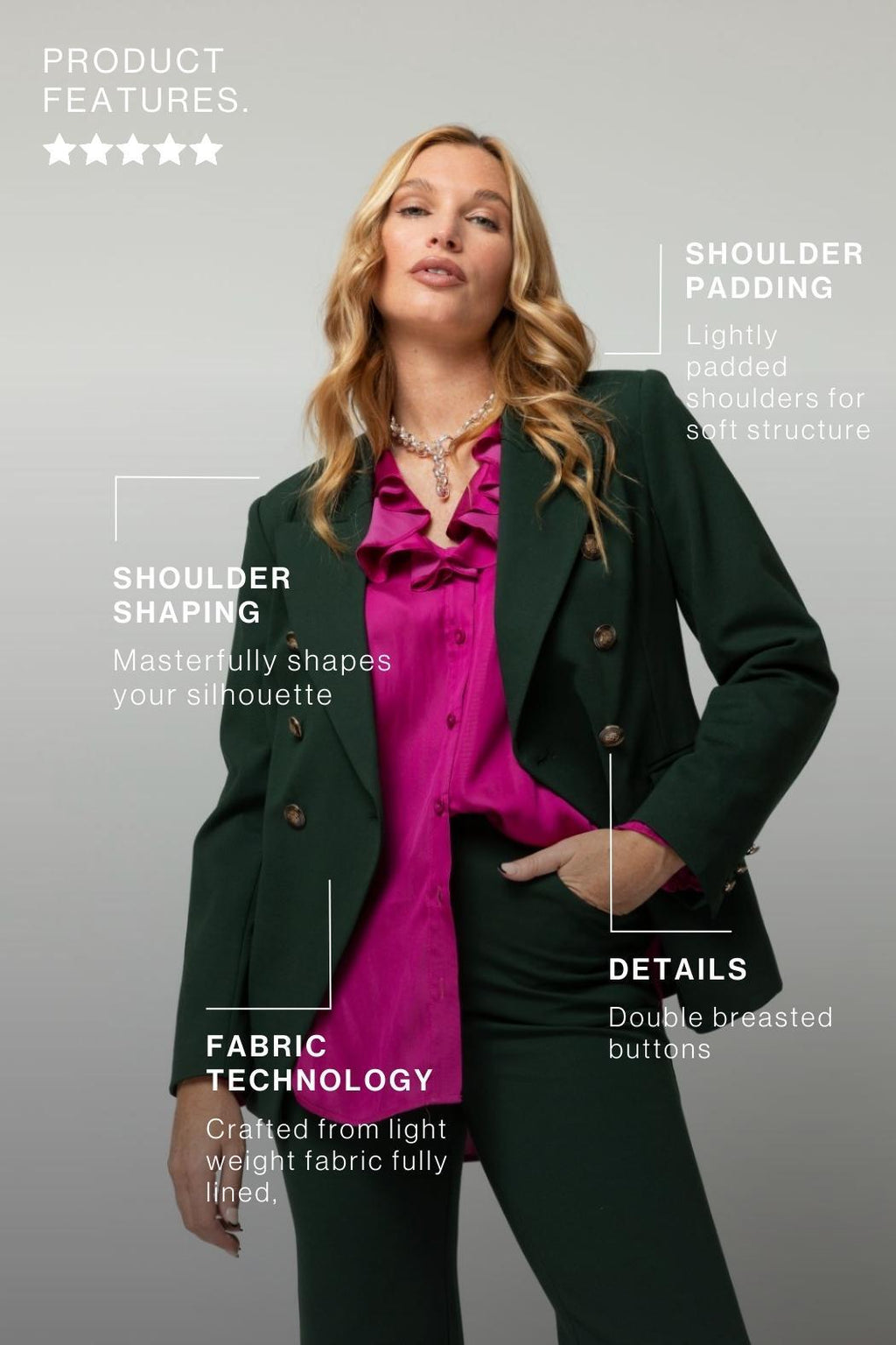 Forest Ponte Sisca Blazer