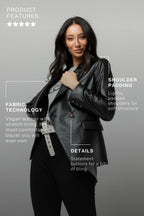 Black Ultra Sisca Blazer- Sale