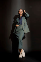 Jade Lurex Bari Blazer